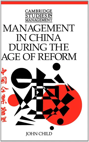 Cover of Management in China during the Age of Reform