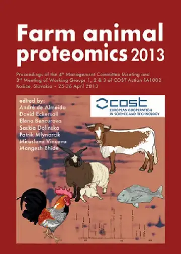 Cover of Farm Animal Proteomics 2013