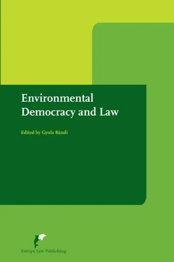 Cover of Environmental Democracy and Law