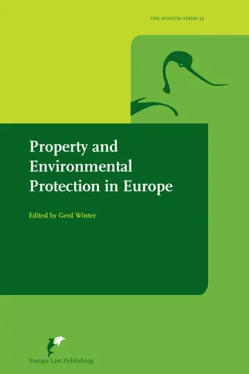 Cover of Property and Environmental Protection in Europe