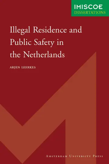 Cover of Illegal Residence and Public Safety in the Netherlands
