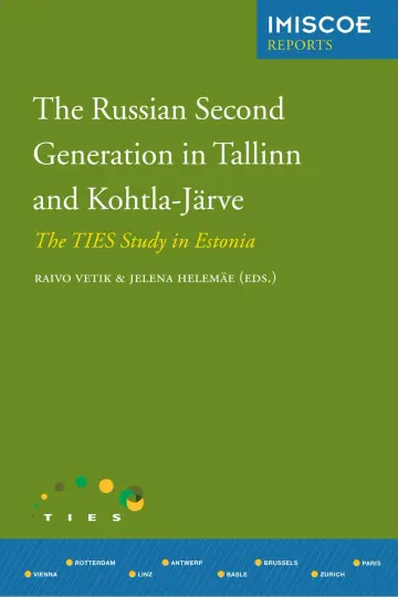 Cover of The Russian Second Generation in Tallinn and Kohtla-Jrve