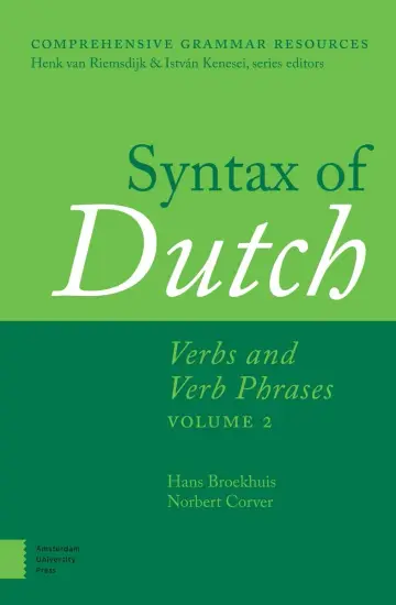 Cover of Syntax of Dutch