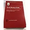 Cover of On the Meaning of Death