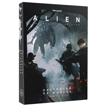Cover of Free League Publishing Alien RPG Destroyer of Worlds