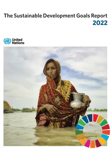Cover of The Sustainable Development Goals Report 2022