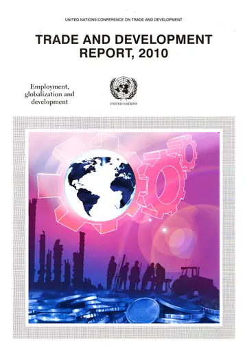 Cover of Trade and development report 2010