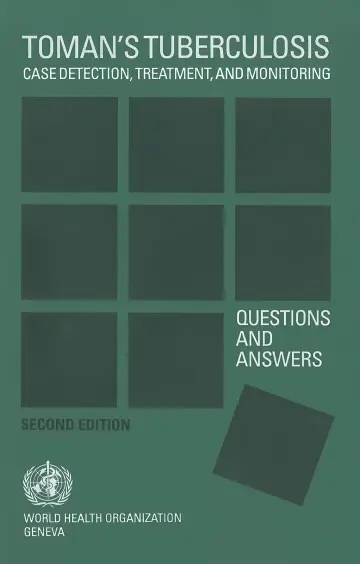 Cover of Toman's tuberculosis