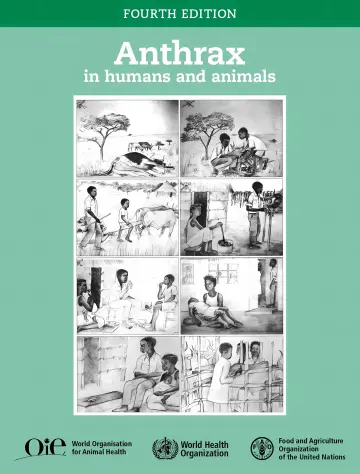 Cover of Anthrax in humans and animals