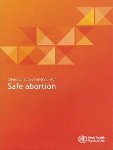 Cover of Clinical Practice Handbook for Safe Abortion