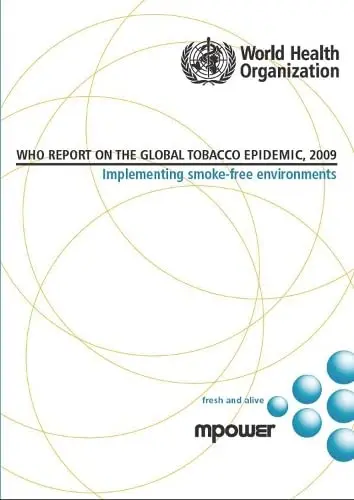 Cover of WHO Report on the Global Tobacco Epidemic 2009