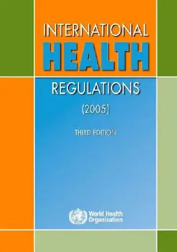 Cover of International Health Regulations (2005)