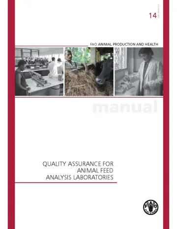 Cover of Quality assurance for animal feed analysis laboratories