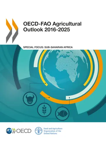Cover of OECD-FAO Agricultural Outlook 2016-2025
