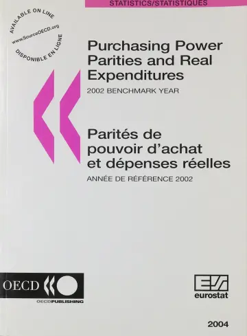 Cover of Purchasing Power Parities and Real Expenditures 2002