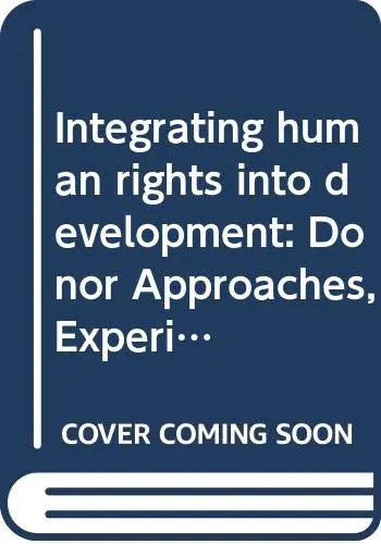Cover of Integrating human rights into development