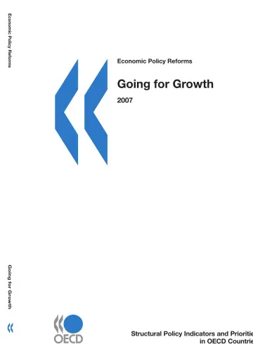 Cover of Economic Policy Reforms 2007