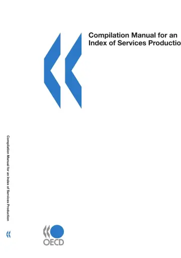 Cover of Compilation Manual for an Index of Services Production
