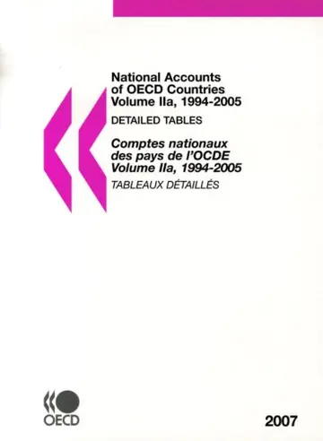Cover of National Accounts of OECD Countries