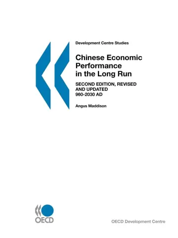 Cover of Chinese Economic Performance in the Long Run