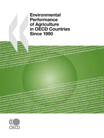 Cover of Environmental Performance of Agriculture in OECD Countries Since 1990