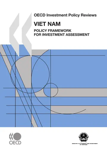 Cover of OECD Investment Policy Reviews, Viet Nam 2009