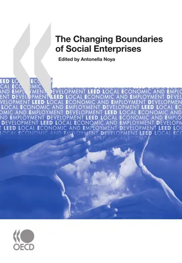 Cover of Local Economic and Employment Development (LEED) the Changing Boundaries of Social Enterprises