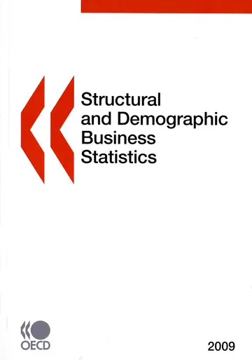 Cover of Structural and Demographic Business Statistics 2009