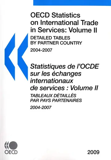 Cover of OECD Statistics on International Trade in Services 2009, Volume II, Detailed Tables by Partner Country