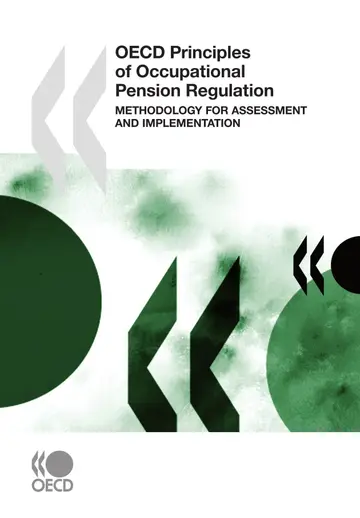 Cover of OECD Principles of Occupational Pension Regulation