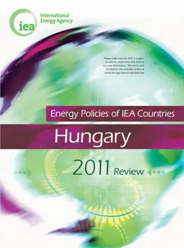 Cover of Energy Policies of IEA Countries