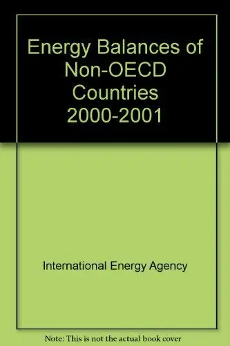 Cover of Energy Balances of Non-Oecd Countries 2000-2001, 2003