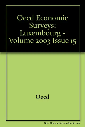 Cover of Oecd Economic Surveys