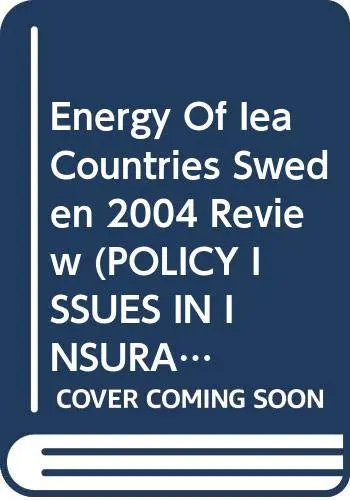 Cover of Energy of Iea Countries Sweden 2004 Review