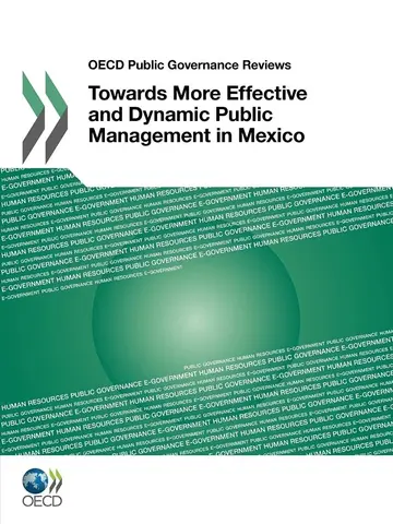 Cover of OECD Public Governance Reviews Towards More Effective and Dynamic Public Management in Mexico