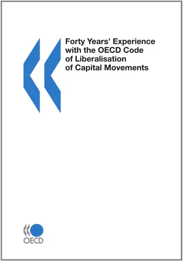 Cover of Forty Years' Experience with the OECD Code of Liberalisation of Capital Movements