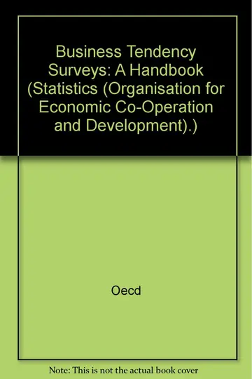 Cover of Business Tendency Surveys