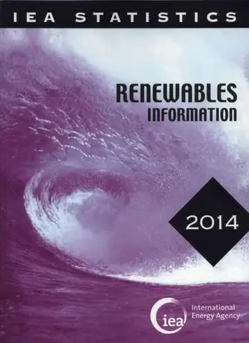 Cover of Renewables information 2014