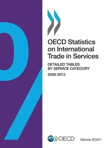 Cover of OECD statistics on international trade in services