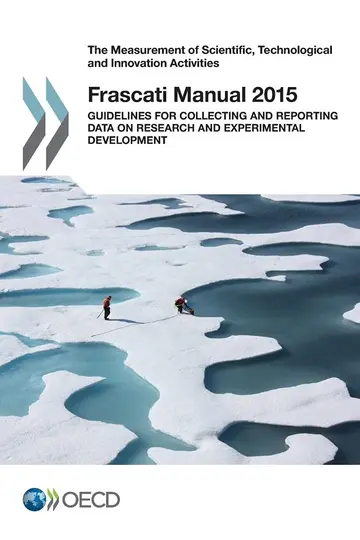 Cover of Frascati manual 2015