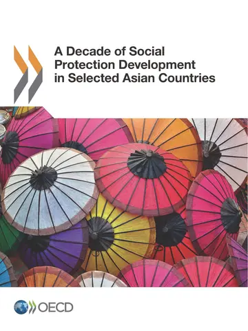 Cover of A decade of social protection development in selected Asian countries