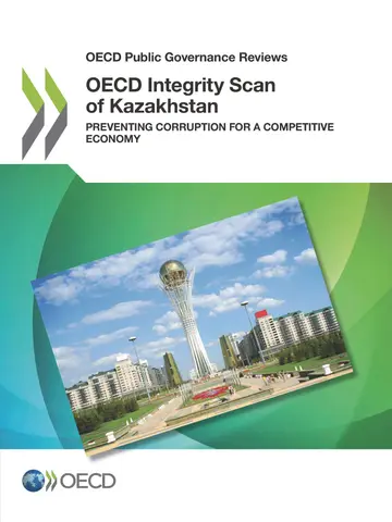 Cover of OECD integrity scan of Kazakhstan