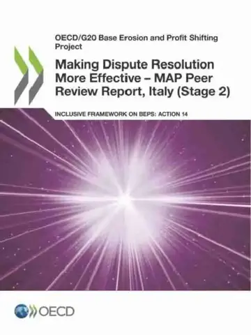 Cover of Making Dispute Resolution More Effective - MAP Peer Review Report, Italy (Stage 2)