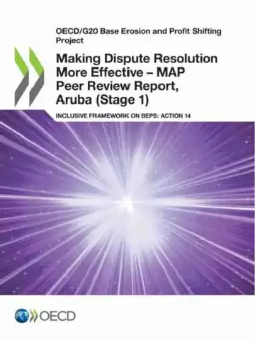 Cover of Making Dispute Resolution More Effective - MAP Peer Review Report, Aruba (Stage 1)