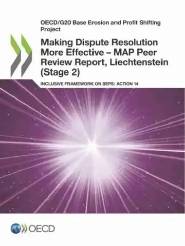 Cover of Making Dispute Resolution More Effective - MAP Peer Review Report, Liechtenstein (Stage 2)