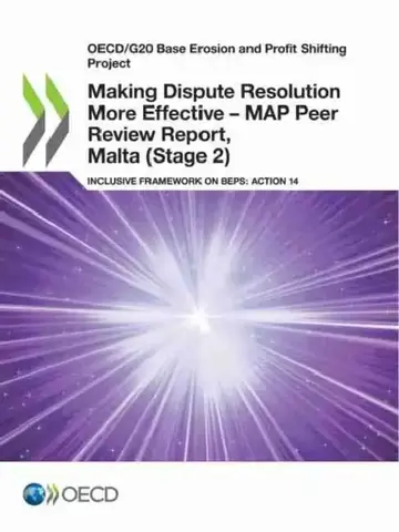 Cover of Making Dispute Resolution More Effective - MAP Peer Review Report, Malta (Stage 2)