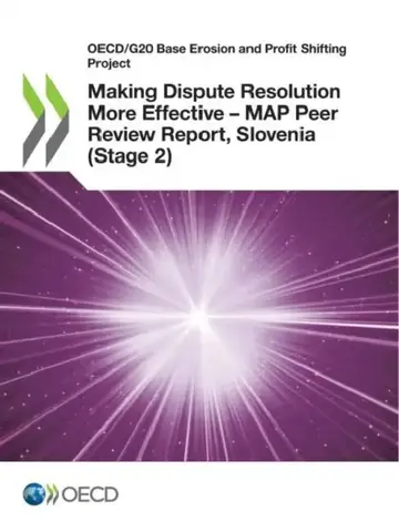 Cover of Making Dispute Resolution More Effective - MAP Peer Review Report, Slovenia (Stage 2)