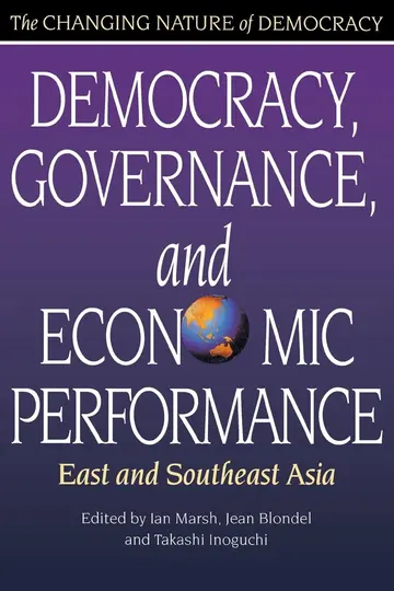 Cover of Democracy, governance and economic performance