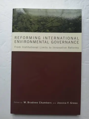 Cover of Reforming International Environmental Governance