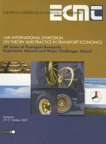Cover of 50 Years of Transport Research, Experience Gained and Major Challenges Ahead, Introductory Reports and Summary of Discussions